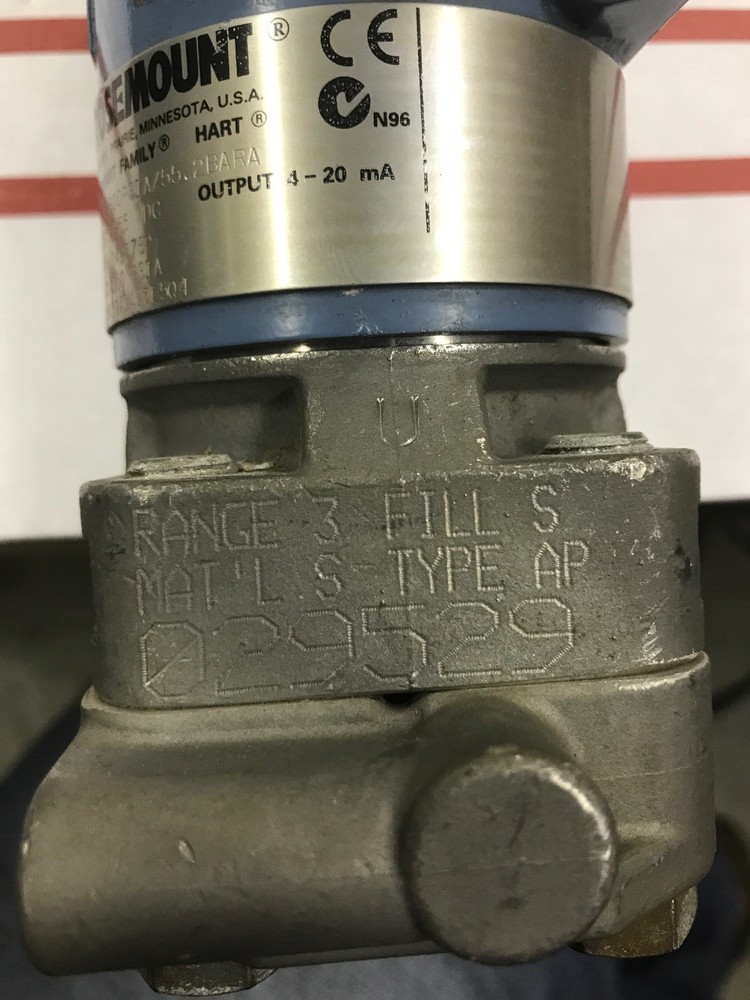 Rosemount CA3A22A1AD3E504 150 Psi Pressure switch