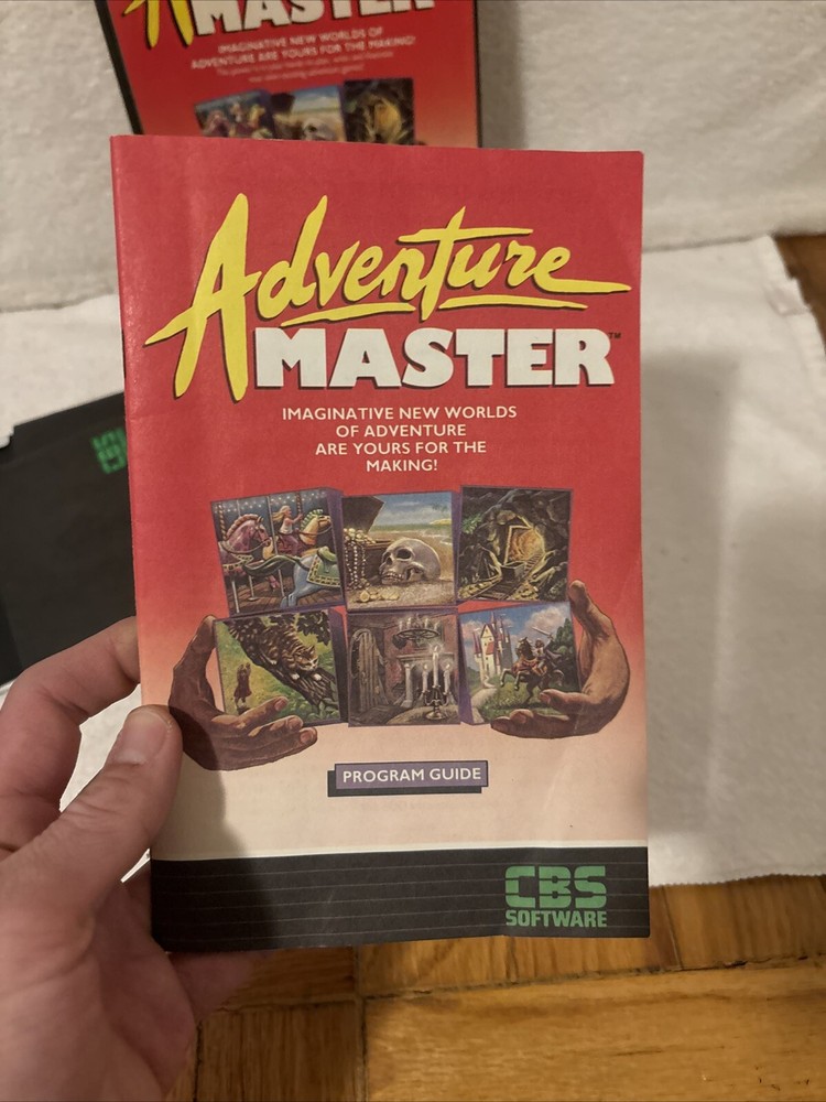 VTG Adventure Master C64 Commodore 64 computer game CBS Software 1984 FREE SHIP