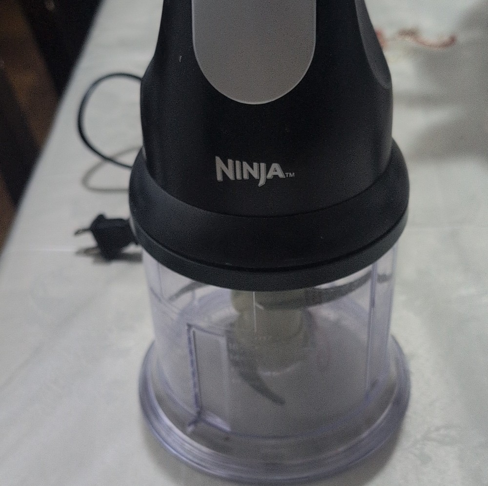 Ninja NJ100GR Express Chop Food Chopper 200W Push Function 2 Cup Dishwasher Safe