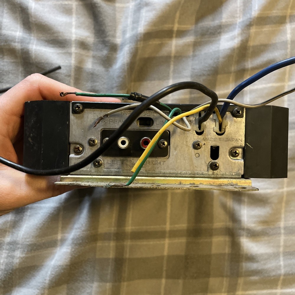 Clarion 1300A Amplifier UNTESTED