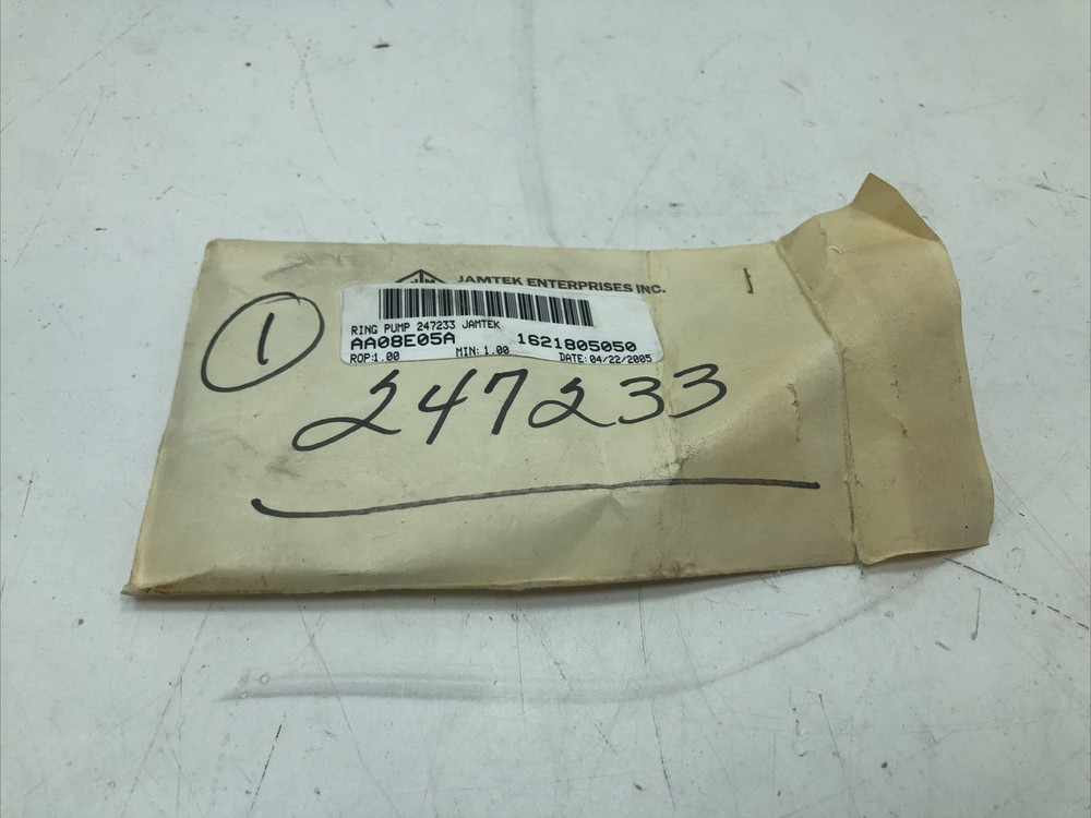 Jamtek 247233 Pump Ring