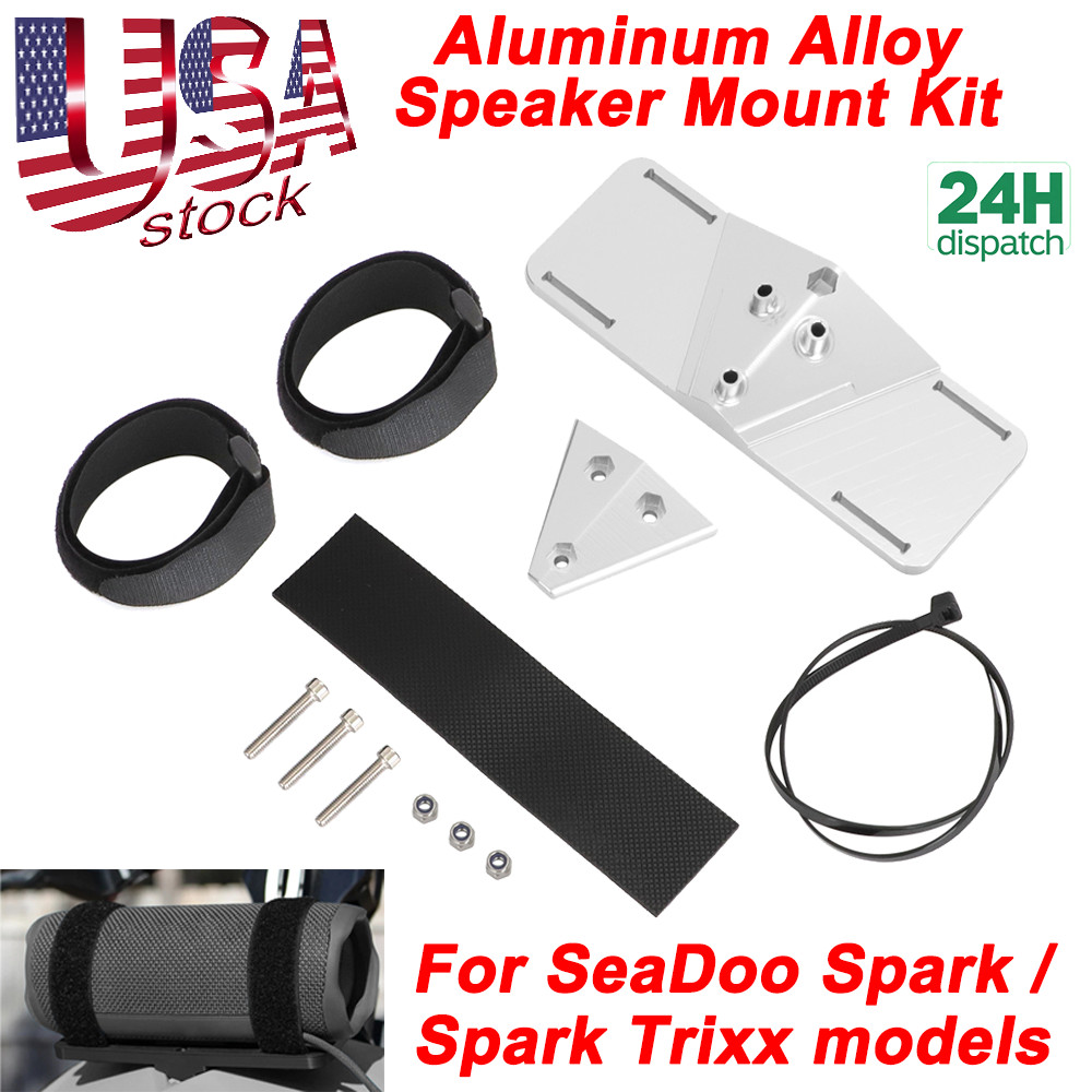 Universal Bluetooth Portable Speaker Mount Bracket For SeaDoo Spark Spark Trixx