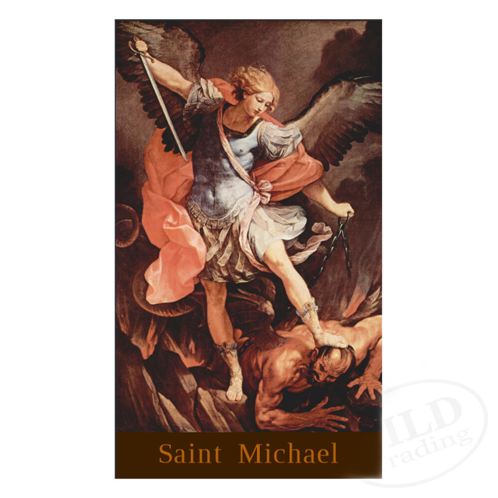 Holy Archangel Warrior Guardian Angel Saint St Michael Shield Pendant Necklace