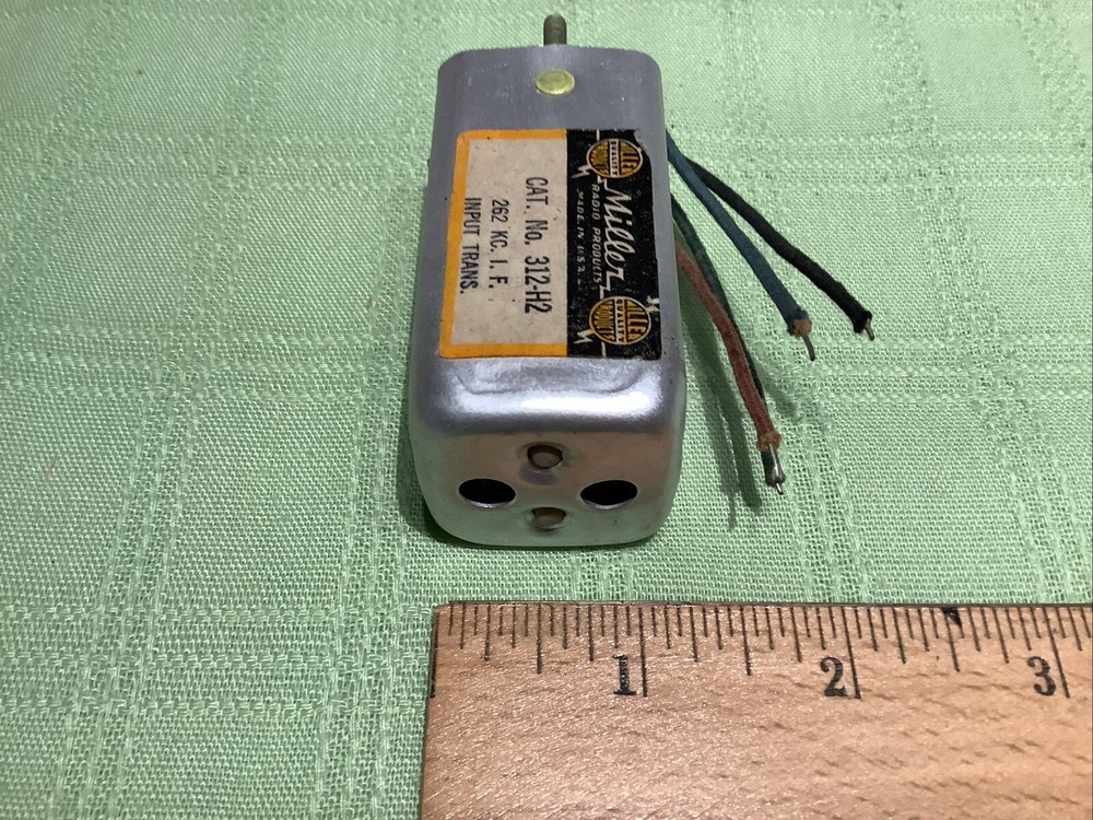 Miller 312-H2 Universal Interstage Input IF Transformer 262kHz
