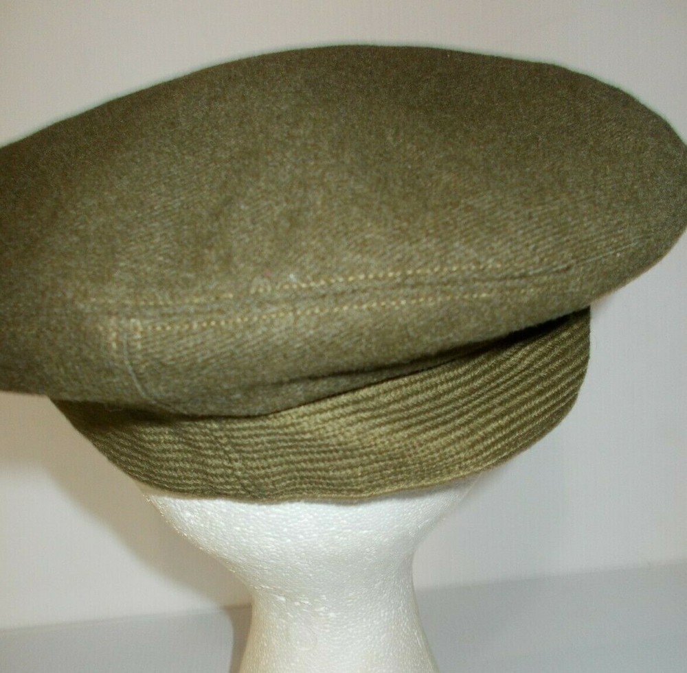WWII US ARMY Officer Wool Cap Hat Cover Size 6 7/8