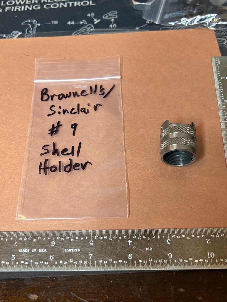 Brownells (Formerly Sinclair) #9 Shell Holder (.41 Magnum)