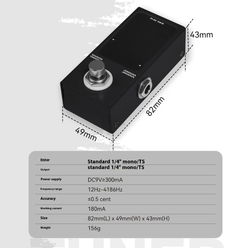 Advanced Guitar Processor Distortion Delay Effects Ergonomic Controls Durable