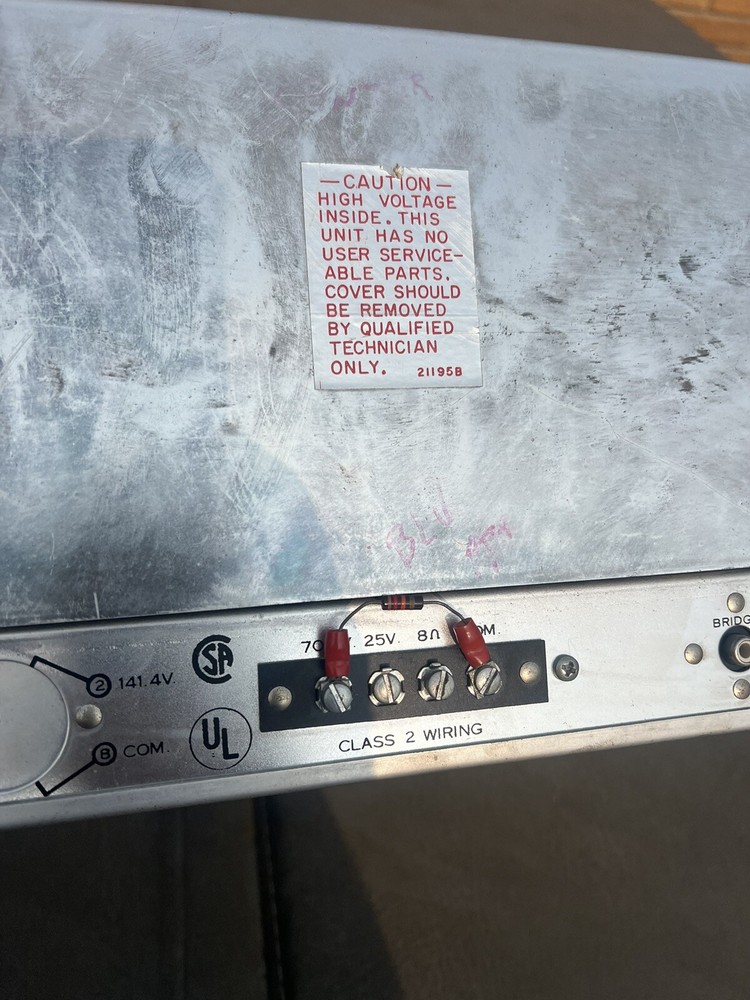 Vintage JBL Model 6010 Power Amplifier Transistor