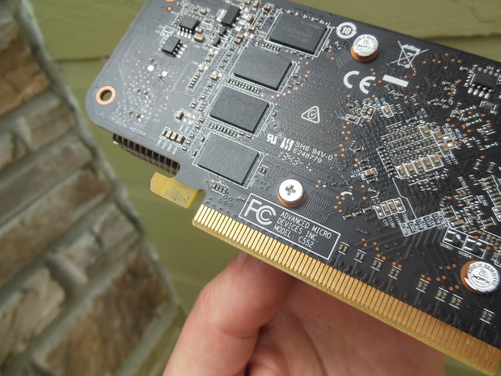 Advanced Micro Devices C552 Radeon XFX Graphics Card Working Model