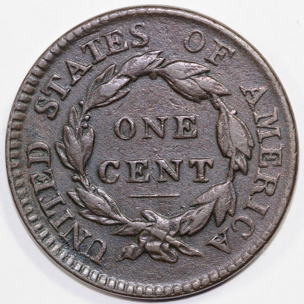 1817 1c Coronet or Matron Head Large Cent