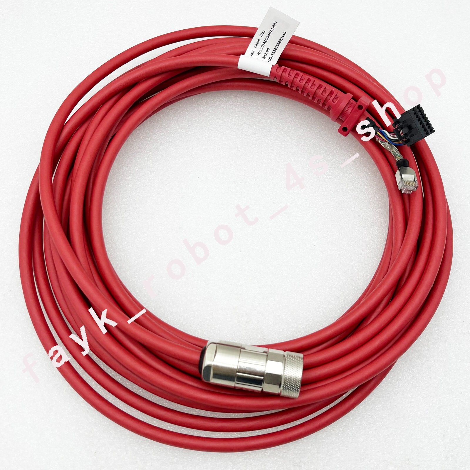 New 3HAC084673-001 10M Teach Pendant connector Cable plug For ABB Teach pendant