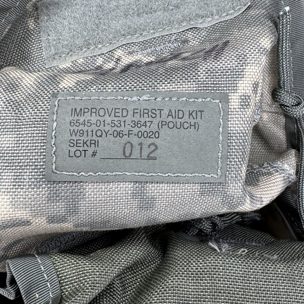 IMPROVED FIRST AID KIT, DIGITAL PATTERN (6545-01-531-3647)