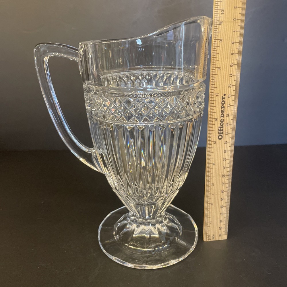 Vintage Godinger Excelsior Crystal Water Pitcher!!!