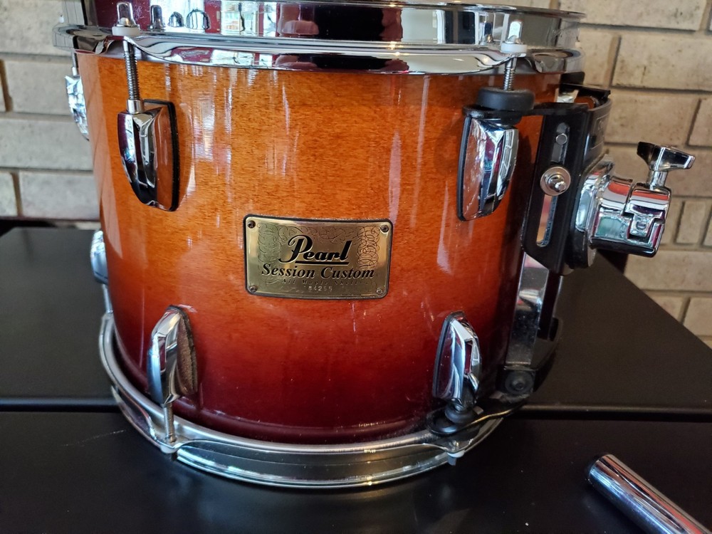 Pearl Session Custom 12x9 Tom/Drum ALL MAPLE SHELL Complete w/ Pearl tom arm