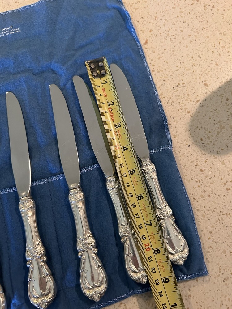 Reed & Barton "Mirrorstele" sterling silver Handle