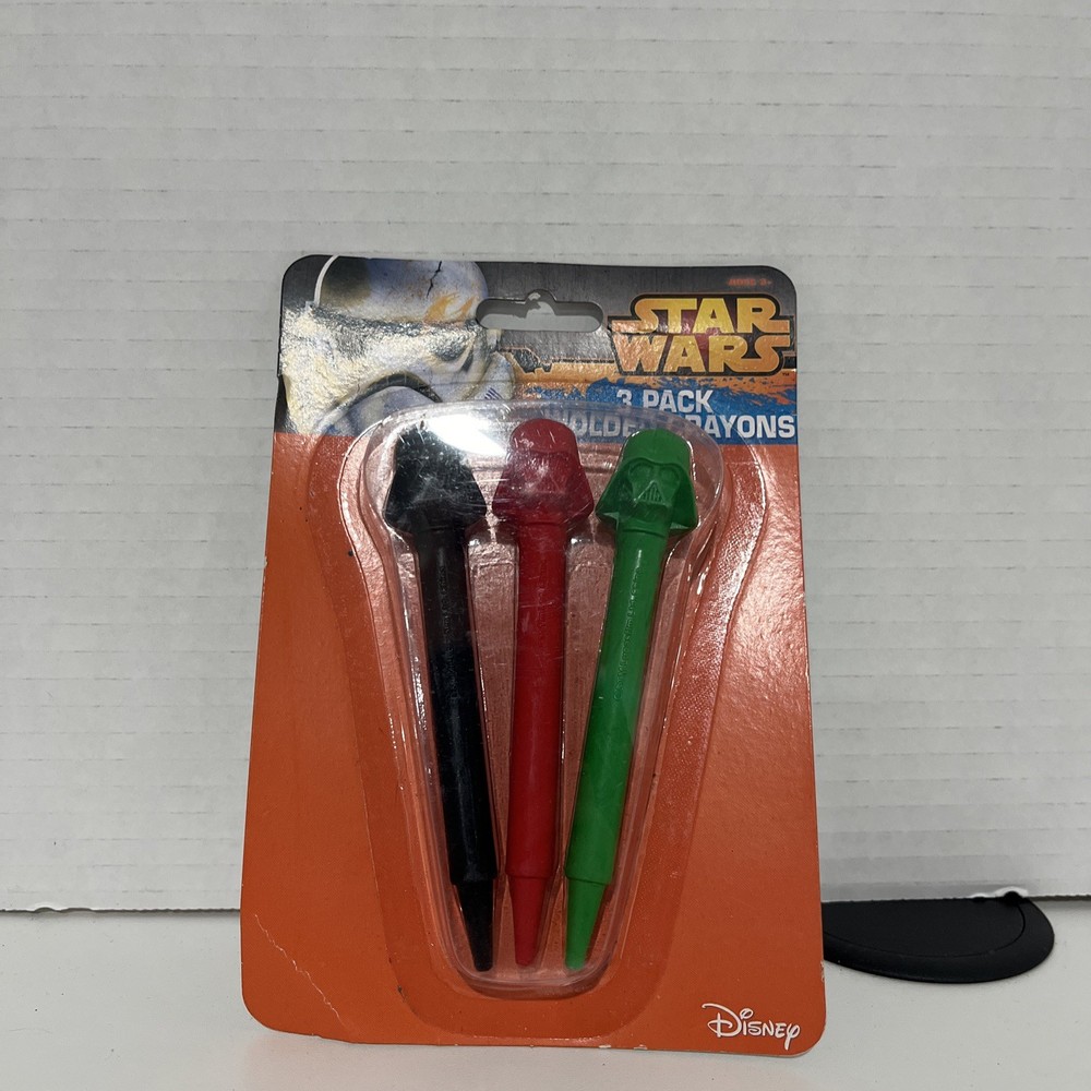 Disney Star Wars 3pack Molded Crayons