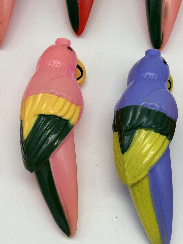 9 Parrot / Macaw Themed String Light Covers - Parrotheads Unite !