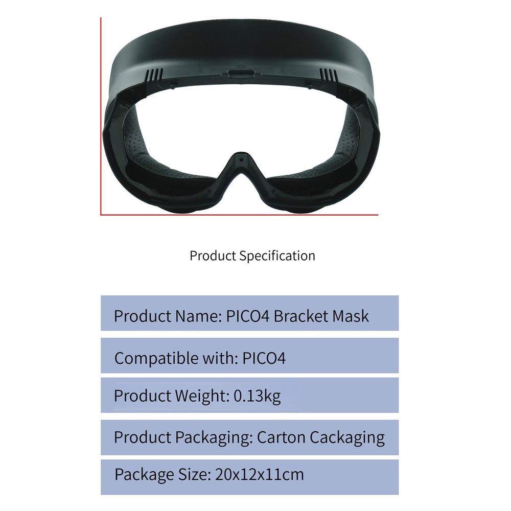 Bracket Mask Comfortable Breathable Bracket VR Parts for PICO4