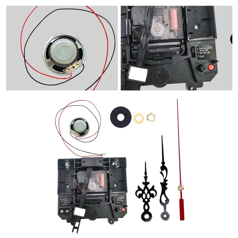 Wall Clock Pendulum Swing DIY Movement Mechanism Set Chime Replace Repair PartUS