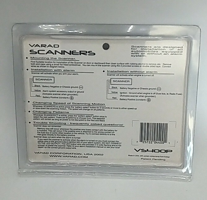 Varad VS400P Red LED Scanner