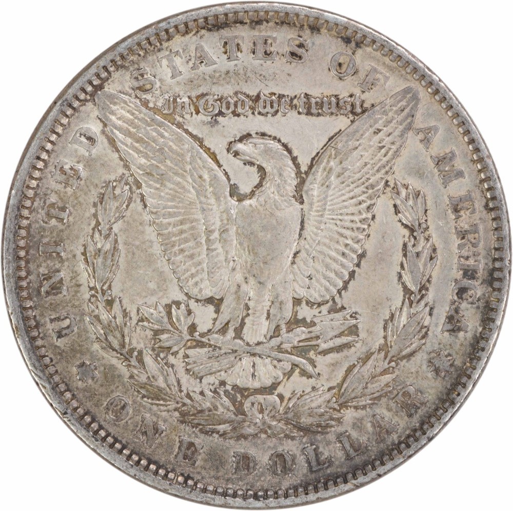 1892 Morgan Silver Dollar EF Uncertified #339