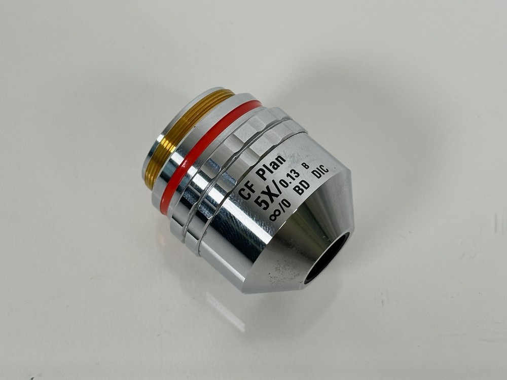 Nikon CF Plan 5x/0.13 ∞/0 BD WD 10.0 Microscope Objective Lens