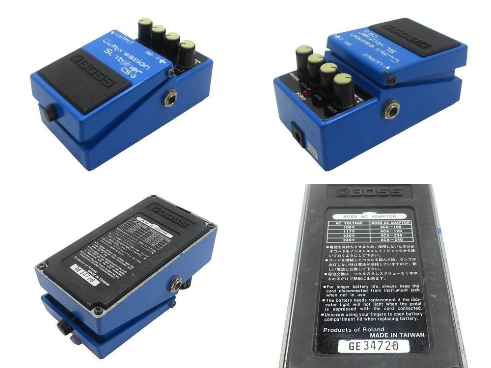 Boss Cs-3 / Compression Sustainer 1992 Kagoshima Store