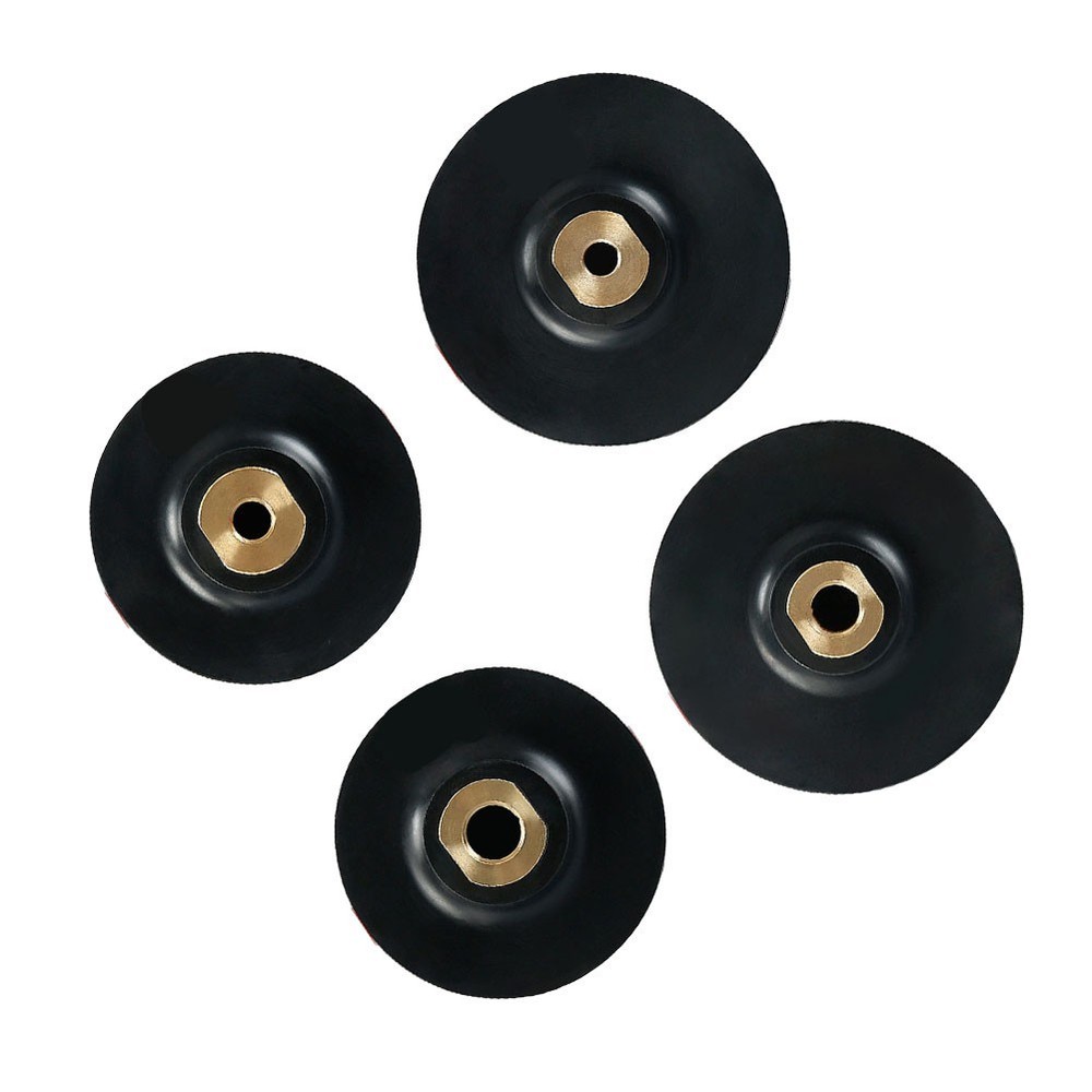 Versatile Rubber Backing Pad for Polishing Grinding Disc Holder M10/M14 Thread