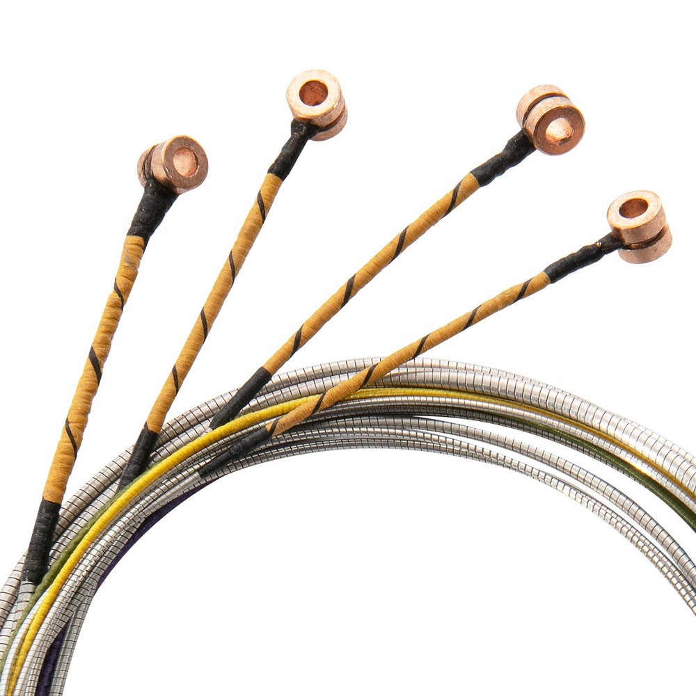 PEAK Cello Strings 1/4 Set (ADGC) - German Steel Core Ball-End