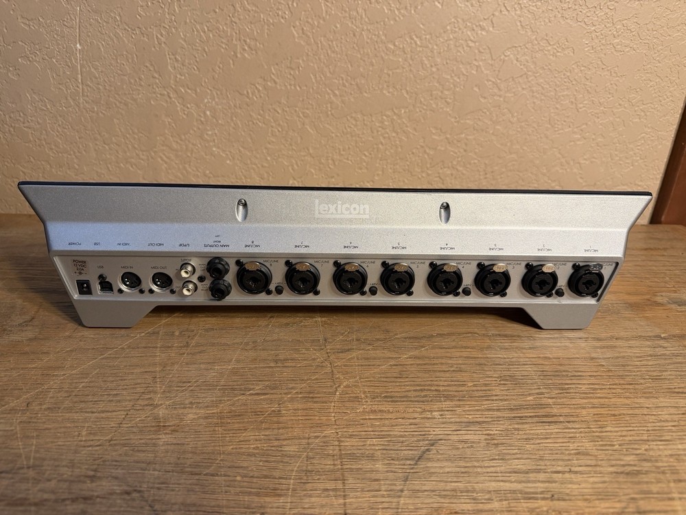 Lexicon I-ONIX U82S USB Audio Interface - 8 Mic Preamps