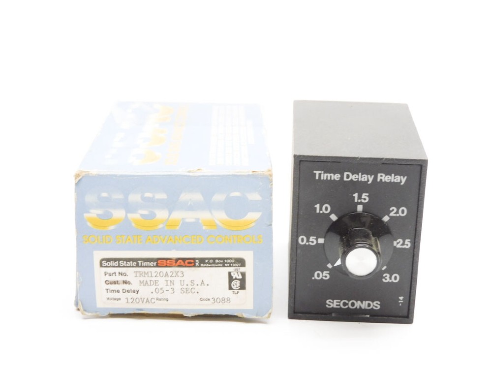 SSAC TRM120A2X3 120VAC 10A 3S NSMP