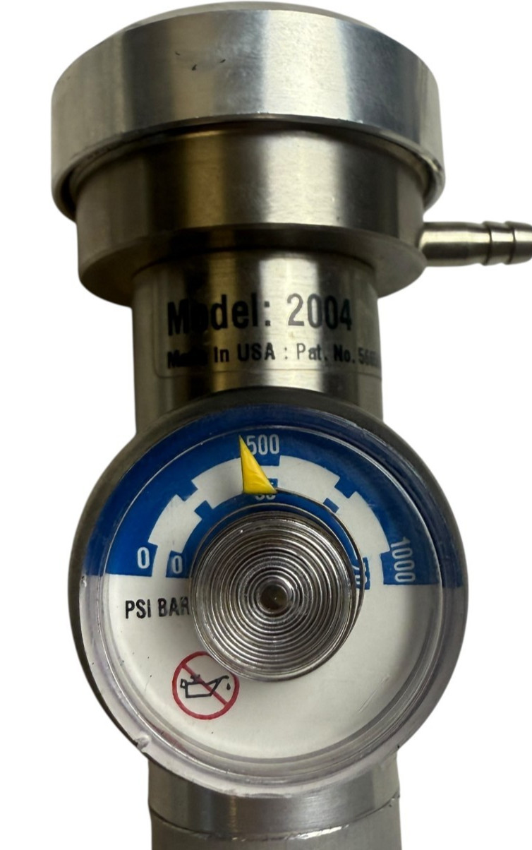 RKI Calibration Gas Cylinder 81-0154RK-04 CO H2S CH4 O2 Tank Only MADE IN USA