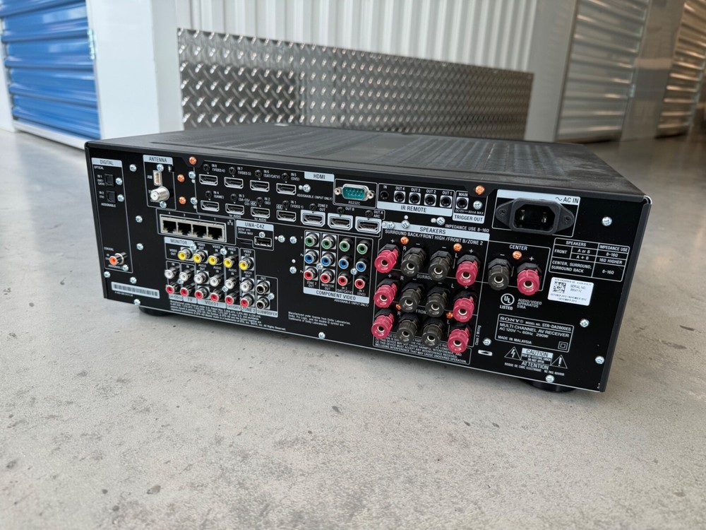 Sony STR-DA2800ES, 7.2-Channel 100W AV Receiver w/remote bundle: Control4