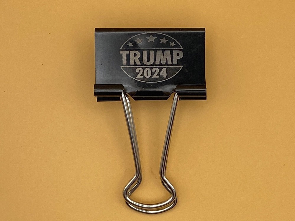 Trump 2024 Binder Clip 8 pack