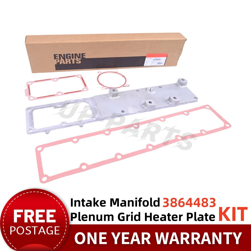 Intake Manifold Plenum Grid Heater Plate Fit Dodge Ram 2500 3500 6.7L Cummins