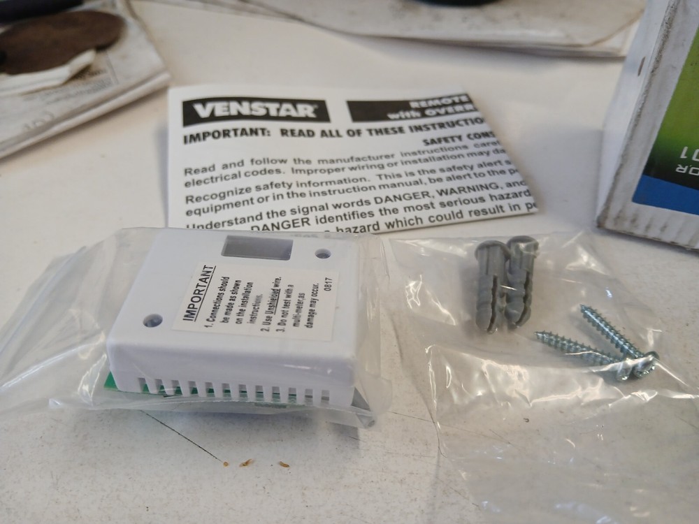 Venstar ACC0401 Remote Sensor Temperature Sensor New open box
