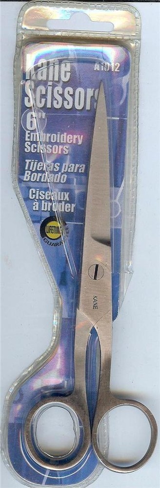 Kane Scissors A1012 EMBROIDERY SCISSORS 6"