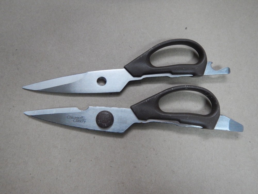 Chicago Cutlery Multi Stainless Kitchen Shears Sharp Built-In Bottle Opener