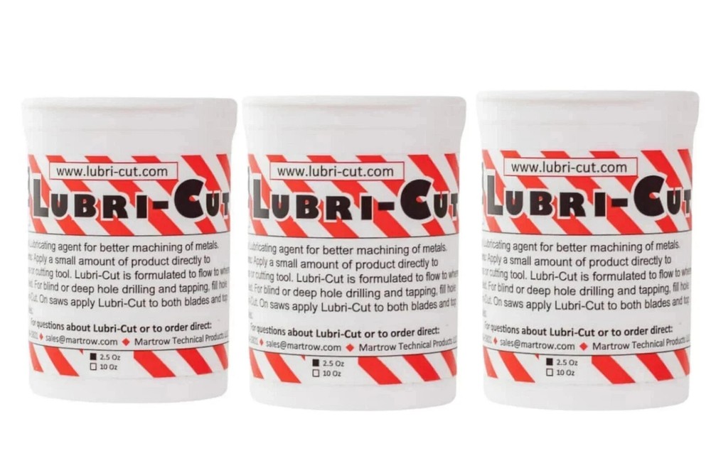 Lubricut 3-Pack Beeswax Cutting Paste – 2.5oz Drill & Tap Lubricant,,