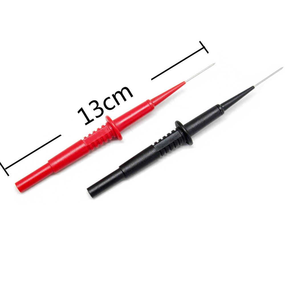 Aidetek sharp stainless needle test leads 4multimeter 600V 1A4mm socket 4FLUKE