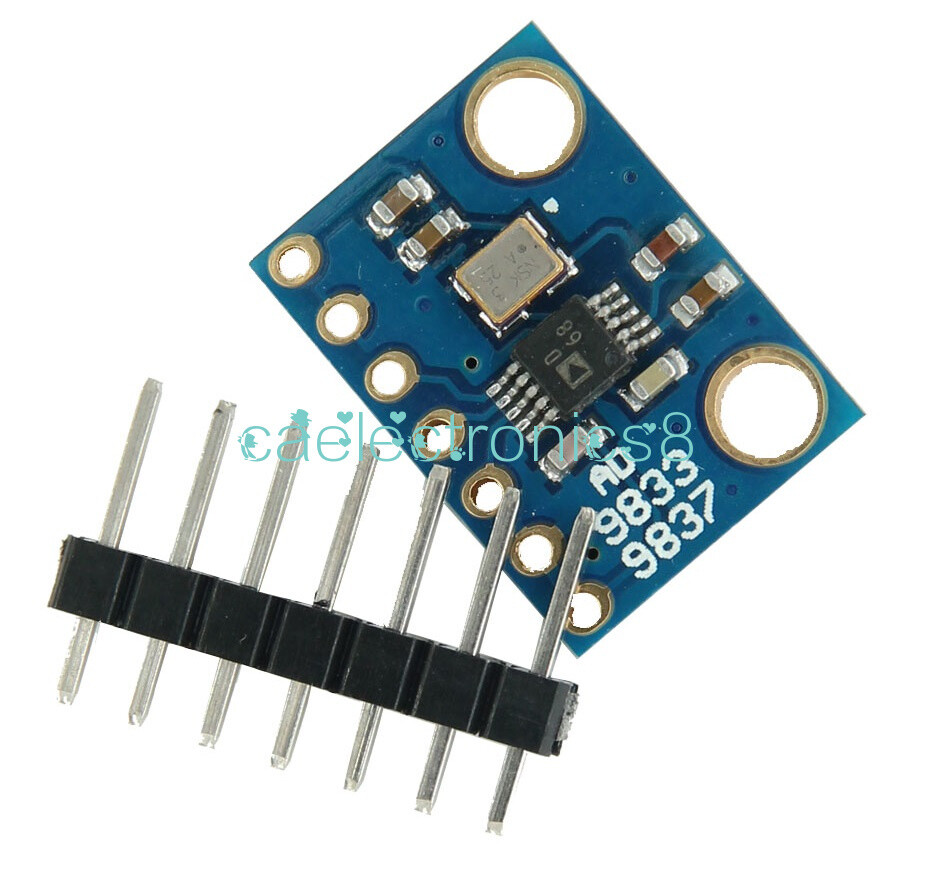 Programmable AD9833 Microprocessors Sine Square Wave DDS Signal Generator Module