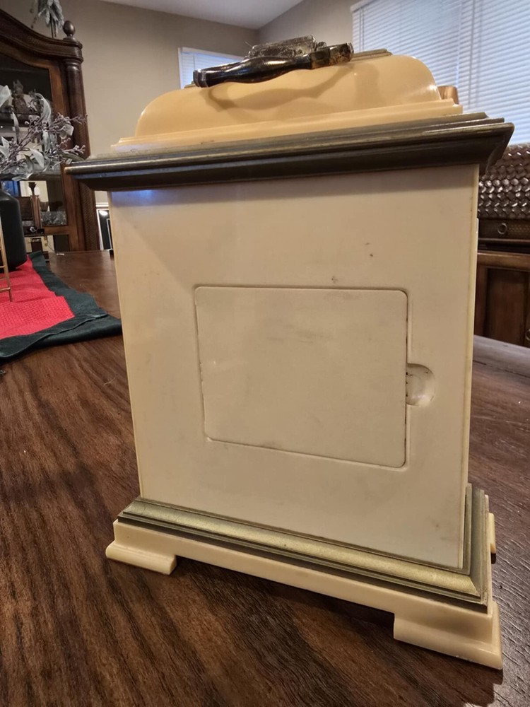 Vintage style mantel clock.