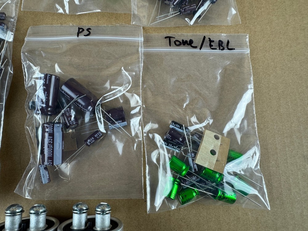 McIntosh C32 Recap Kit w/ Instructions Preamplifier Rebuild Set COMPLETE