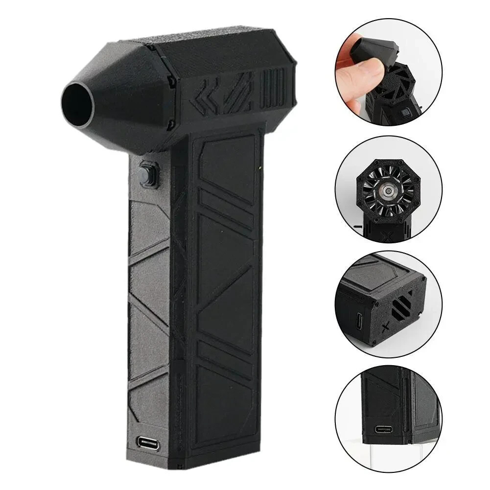 130000RPM 52m/s Mini Jet Turbo Fan Electric Air Blower Duster Cleaner W/battery