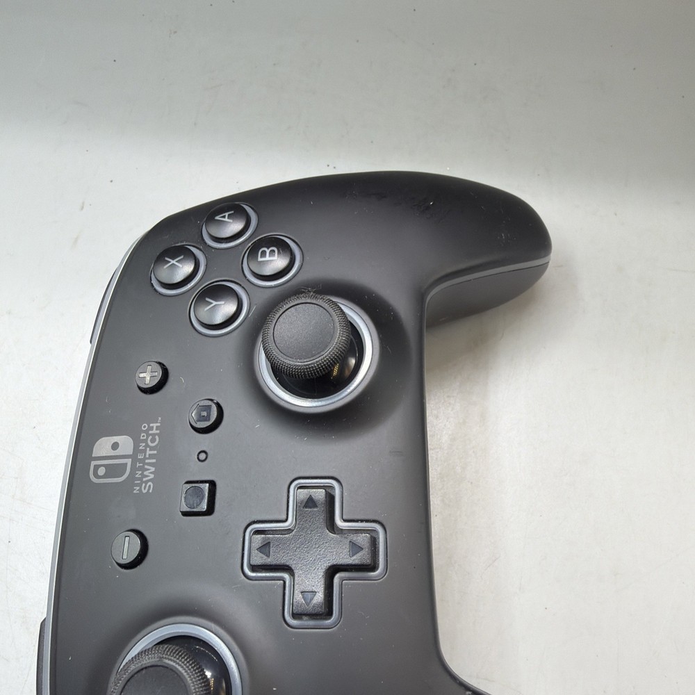 PowerA Wired Controller for Nintendo Switch - Matte Black - USED NO CABLE