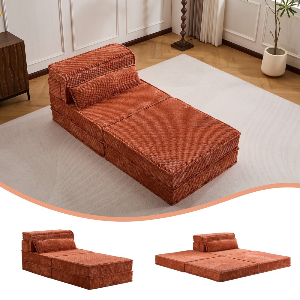 Compression Mahjong Sofa,Convertible Floor Sofa Bed,DIY Boneless Modular Sec