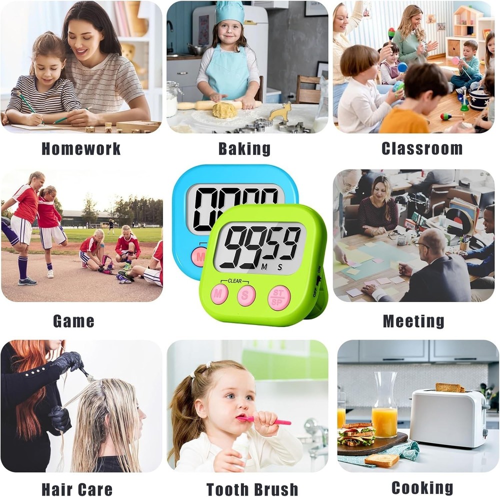 Classroom Timer for Kids Teachers 2 Pack Digital Timers