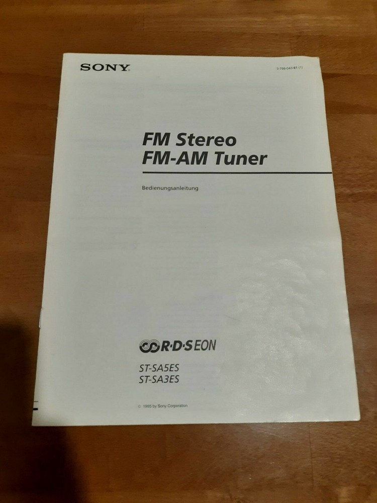 Sony ST-SA3ES