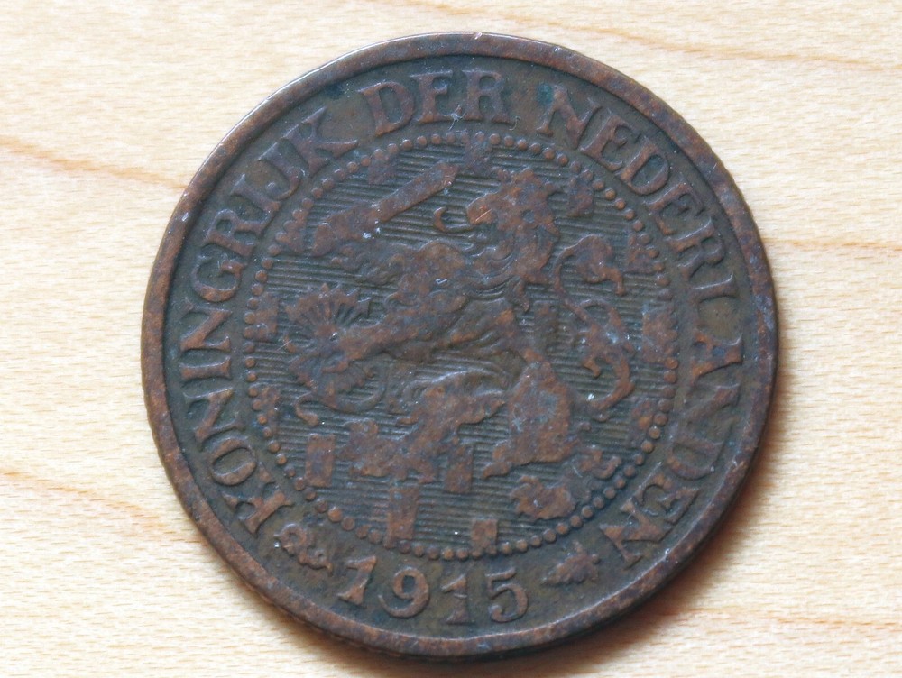 1915 Netherlands 1 Cent