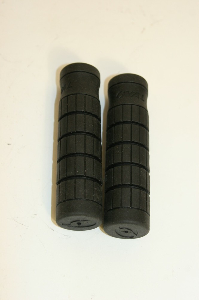 Oval Concepts Waffle Pattern Grips Black Pair ocg5